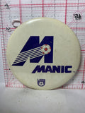 M Manic LNAS Soccer  Button Pinback