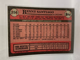 # 256 Benny Santiago  San Diego Padres 1989 Topps Baseball Cards