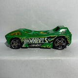 Green Night Burner HW Video Game Heroes Hot Wheels Diecast Car