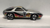 Silver Porsche 928 1978 Hot Wheels Diecast Car