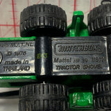 Green Tractor Shovel #29 MB029 1976 Matchbox Farm Diecast Car