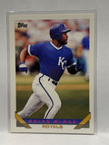 # 49 Brian McRae  Kansas City Royals 1993 Topps Baseball card