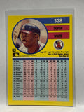 # 328 Devon White  Los Angeles Angels 1991 Fleer Baseball card