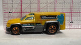 Yellow Ambulance Rescue 1 Duty 2012 Hot Wheels Diecast Car