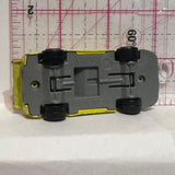 Yellow Ford Zakspeed Unbranded Diecast Car