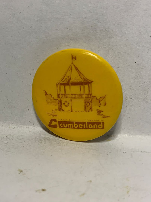 Township of Cumberland Park Pavillion  Button Pinback