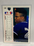 # 276 Glenallen Hill  Toronto Blue Jays 1991 UD Baseball card