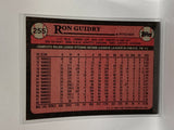 # 255 Ron Guidry  New Yrok Yankees 1989 Topps Baseball Cards