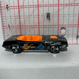 Black King Kuda '70 Plymouth Barracuda Convertible Hot Wheels Diecast Car