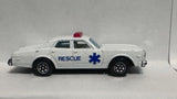 White Rescue  Racer Unbranded Diecast Car