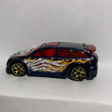Blue Audacious Bone Blazers Hot Wheels Diecast Car