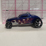 Blue Flames Sooo Fast 2000 Hot Wheels Diecast Car