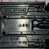 Black 2006 Honda Civic Si Hot Wheels Diecast Car