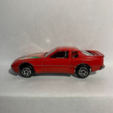 Red #118 Happiness Association Porsche 944 8804 Summer Marz Diecast Car