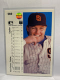 # 569 Mark Parent  San Diego Padres 1990 UD Baseball Cards