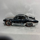 Silver Volkswagen Karmann Ghia Hot Wheels Diecast Car