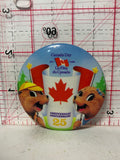 Canada Day 25th Anniversary  Button Pinback