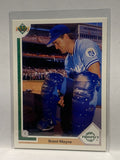 # 72 Brent Mayne Top Prospect Kansas City Royals 1991 UD Baseball Cards