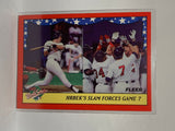 # 9 Kent Hrbek Slam Forces Game 7 Minnesota Twins 1988 Fleer Baseball Cards