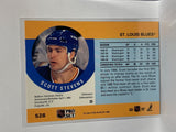# 528 Scott Stevens  St Louis Blues 90-91 Pro Set Hockey Cards