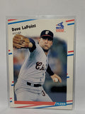 # 402 Dave LaPoint  Chicago White Sox 1988 Fleer Baseball Cards