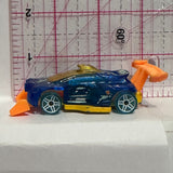 Blue Rising Heat FJV55 2017 Hot Wheels Diecast Car