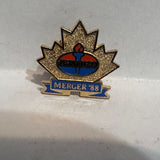 Amoco Merger '88 Olympics  Lapel Pin