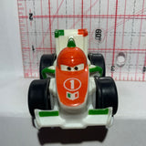 Red Green White Little People's Wheelies Flag  Fisher Price Diecast Car