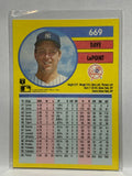 # 669 Dave LaPoint  New York Yankees 1991 Fleer Baseball card