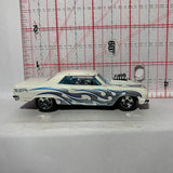 White Flames '64 Chevelle SS Chevy HW Workshop Muscle Mania Hot Wheels Diecast Car