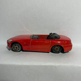 Red Honda S2000 Convertible Maisto Diecast Car
