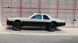 White Police  Car Unbranded Diecast Car