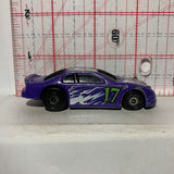 Purple Ford Thunderbird Peterson Pistons #17 Unbranded Diecast Car