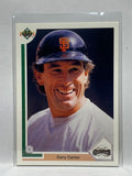 # 176 Gary Carter  San Francisco Giants 1991 UD Baseball Cards