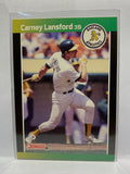 # 243 Carney Lansford  Oakland Athletics 1989 Donruss Baseball Cards
