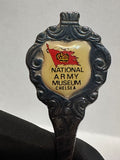 National Army Museum Chelsea Silver Plated London England United Kingdom Souvenir Spoon
