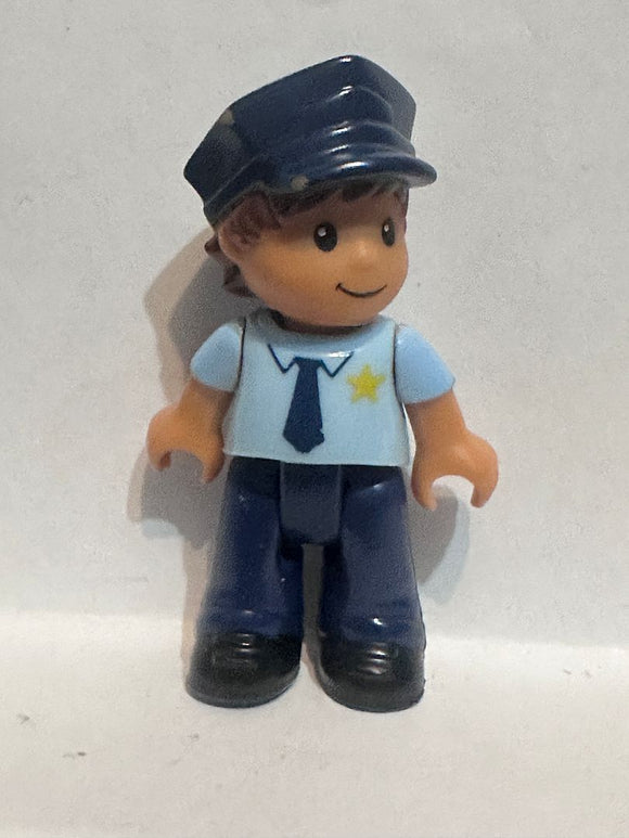 Policeman Mega Bloks Action Figure Toy