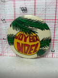 Joyeux Noel ornament Tree  Button Pinback