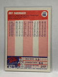 # 116 Bret Saberhagen  Kansas City Royals 1990 Fleer Baseball card