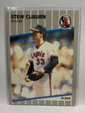 # 471 Stew Cliburn  Los Angeles Angels 1989 Fleer Baseball card