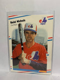 # 191 Reid Nichols  Montreal Expos 1988 Fleer Baseball Cards