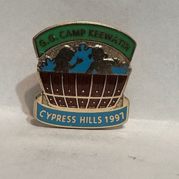 GG Camp Keewater Cypress Hils 1997 Logo  Lapel Pin