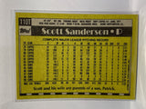 # 110T Scott Sanderson   Oakland Athletics 1990 Topps Baseball Cards