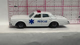 White Rescue  Racer Unbranded Diecast Car
