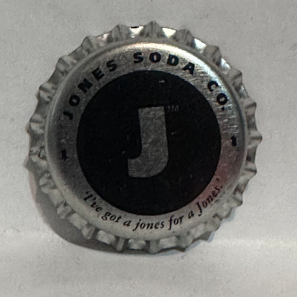 Jones Soda Bottle Cap  Lapel Pin