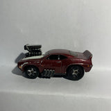 Red '69 Camaro Z28 HW First Editions Tooned Hot Wheels Diecast Car