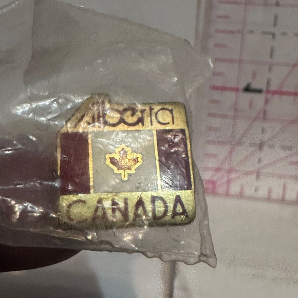 Alberta Canada Canadian Flag  Lapel Pin