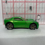 Green Alfa Romeo 8C Competizone Hot Wheels Diecast Car