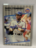 # 49 Darryl Strawberry  New York Mets 1989 Fleer Baseball card