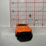 Orange Convertible Sports Car Fast Lane Diecast Car